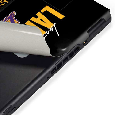 NBA Los Angeles Lakers Elephant Print Nintendo Switch Bundle Skin