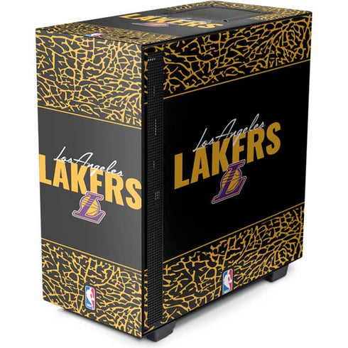 NBA Los Angeles Lakers Elephant Print NZXT H510 Compact ATX Mid-Tower Case Skin