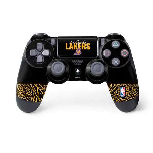 NBA Los Angeles Lakers Elephant Print PS4 Controller Skin