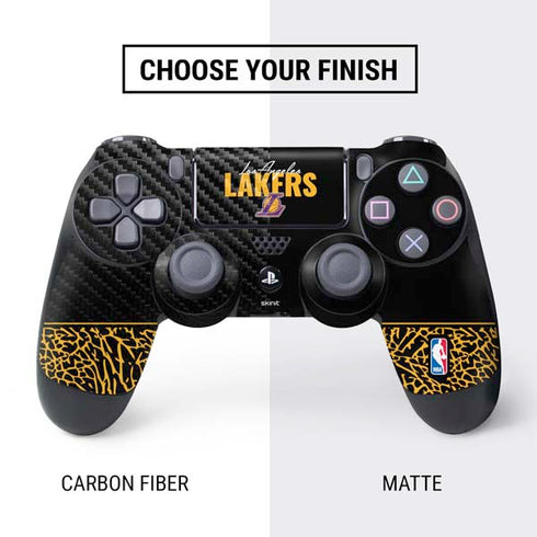NBA Los Angeles Lakers Elephant Print PS4 Controller Skin