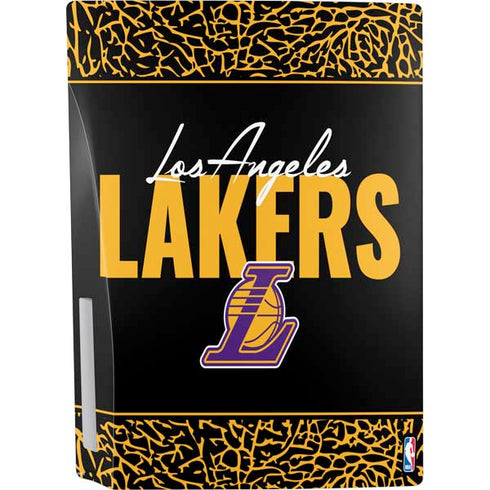 NBA Los Angeles Lakers Elephant Print PS5 Bundle Skin