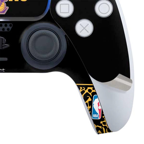 NBA Los Angeles Lakers Elephant Print PS5 Slim Digital Edition Bundle Skin