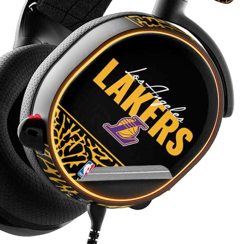 NBA Los Angeles Lakers Elephant Print SteelSeries Arctis 3 Skin