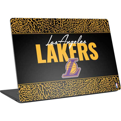 NBA Los Angeles Lakers Elephant Print Surface Laptop 4 15in Skin