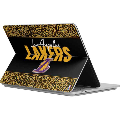 NBA Los Angeles Lakers Elephant Print Surface Laptop Studio Skin