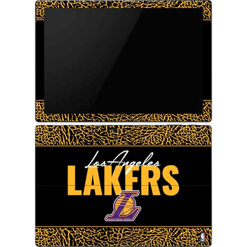 NBA Los Angeles Lakers Elephant Print Surface Pro 6 Skin
