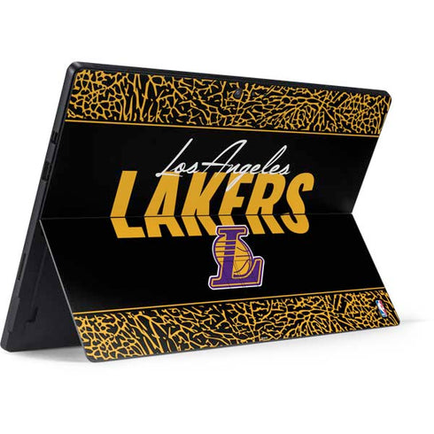 NBA Los Angeles Lakers Elephant Print Surface Pro 6 Skin