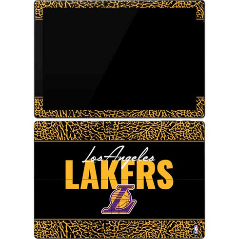 NBA Los Angeles Lakers Elephant Print Surface Pro 7 Skin