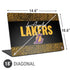 NBA Los Angeles Lakers Elephant Print Universal Laptop 18in (14.6 x 10.6in) Skin