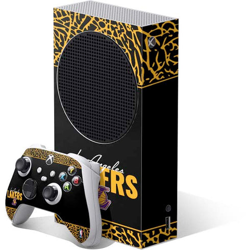 NBA Los Angeles Lakers Elephant Print Xbox Series S Bundle Skin
