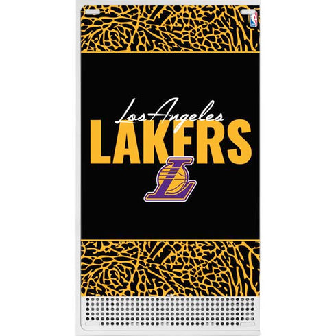 NBA Los Angeles Lakers Elephant Print Xbox Series S Skins