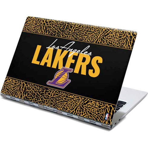 NBA Los Angeles Lakers Elephant Print Yoga 910 2-in-1 14in Touch-Screen Skin