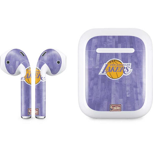 NBA Los Angeles Lakers Hardwood Classics Apple AirPods Skin