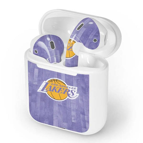 NBA Los Angeles Lakers Hardwood Classics Apple AirPods Skin