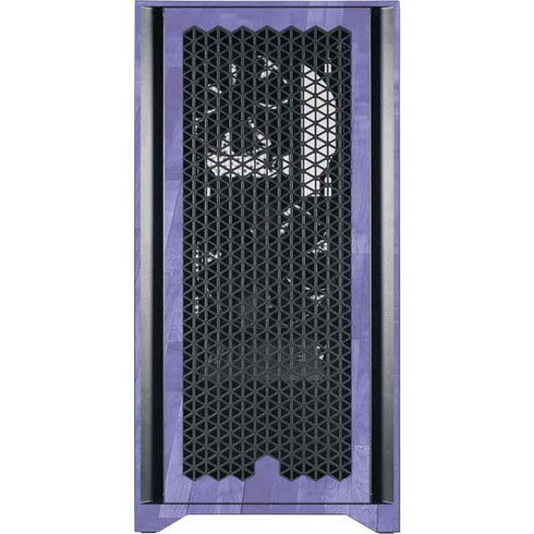 NBA Los Angeles Lakers Hardwood Classics Corsair 4000D Tempered Glass Mid-Tower ATX Case Skin