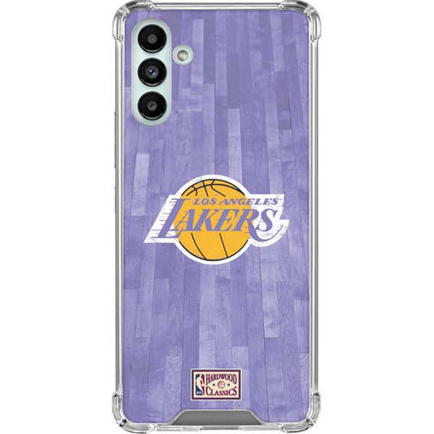 NBA Los Angeles Lakers Hardwood Classics Galaxy A13 5G Clear Case
