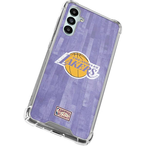NBA Los Angeles Lakers Hardwood Classics Galaxy A15 5G Clear Case