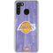 NBA Los Angeles Lakers Hardwood Classics Galaxy A21 Clear Case
