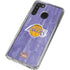 NBA Los Angeles Lakers Hardwood Classics Galaxy A21 Clear Case