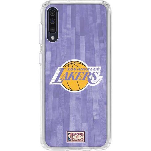NBA Los Angeles Lakers Hardwood Classics Galaxy A50 Clear Case