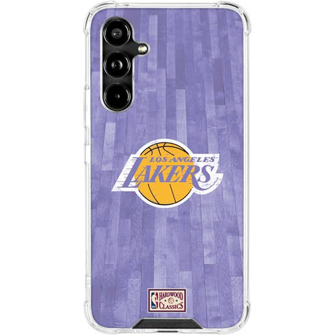 NBA Los Angeles Lakers Hardwood Classics Galaxy A54 5G Clear Case