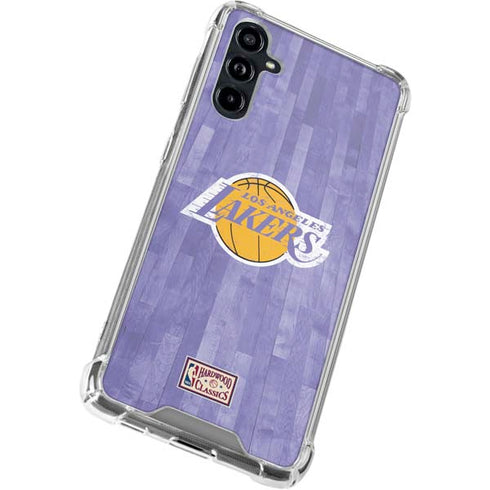 NBA Los Angeles Lakers Hardwood Classics Galaxy A54 5G Clear Case