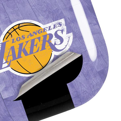 NBA Los Angeles Lakers Hardwood Classics Galaxy Buds Pro Skin