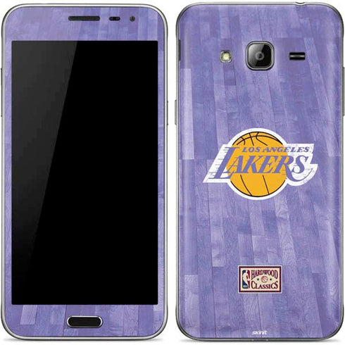 NBA Los Angeles Lakers Hardwood Classics Galaxy J3 Skin