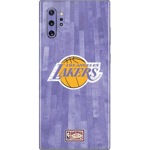NBA Los Angeles Lakers Hardwood Classics Galaxy Note 10 Plus Skin