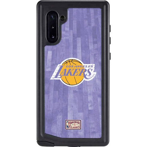 NBA Los Angeles Lakers Hardwood Classics Galaxy Note 10 Waterproof Case