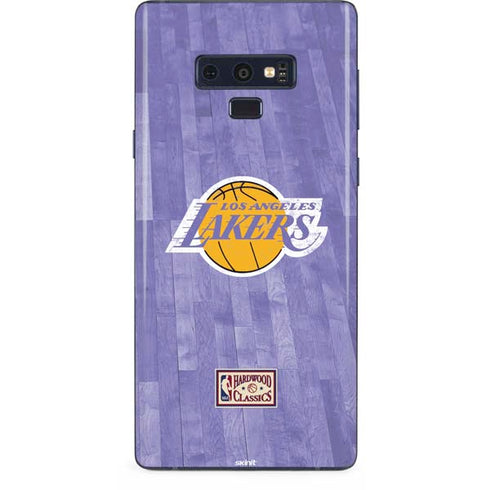 NBA Los Angeles Lakers Hardwood Classics Galaxy Note 9 Skin