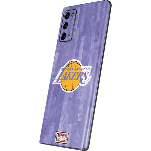 NBA Los Angeles Lakers Hardwood Classics Galaxy Note20 5G Skin