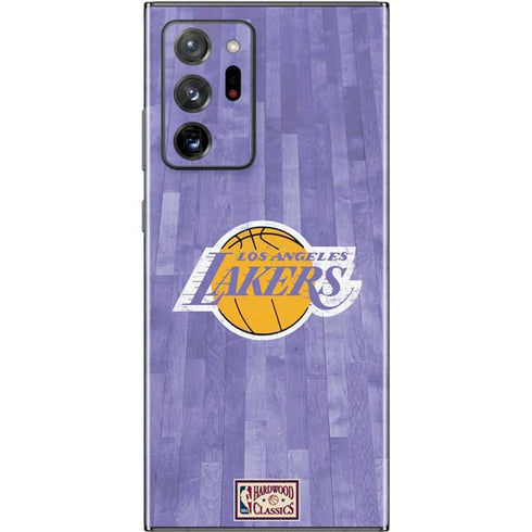NBA Los Angeles Lakers Hardwood Classics Galaxy Note20 Ultra 5G Skin