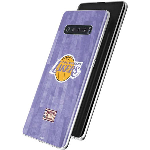 NBA Los Angeles Lakers Hardwood Classics Galaxy S10 Plus Skin