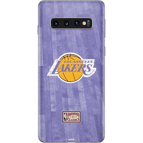 NBA Los Angeles Lakers Hardwood Classics Galaxy S10 Skin