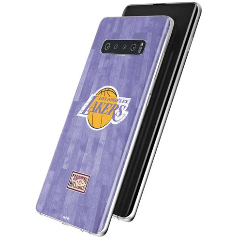 NBA Los Angeles Lakers Hardwood Classics Galaxy S10 Skin