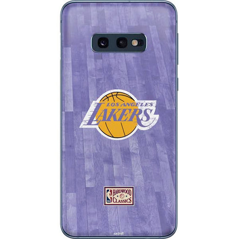 NBA Los Angeles Lakers Hardwood Classics Galaxy S10e Skin