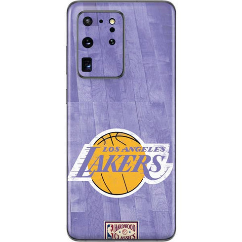 NBA Los Angeles Lakers Hardwood Classics Galaxy S20 Ultra 5G Skin
