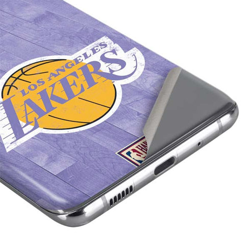 NBA Los Angeles Lakers Hardwood Classics Galaxy S20 Ultra 5G Skin