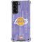 NBA Los Angeles Lakers Hardwood Classics Galaxy S21 5G Clear Case