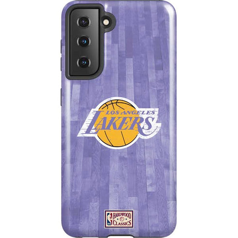 NBA Los Angeles Lakers Hardwood Classics Galaxy S21 5G Pro Case