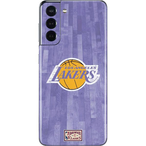 NBA Los Angeles Lakers Hardwood Classics Galaxy S21 5G Skin