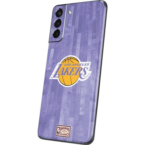 NBA Los Angeles Lakers Hardwood Classics Galaxy S21 5G Skin
