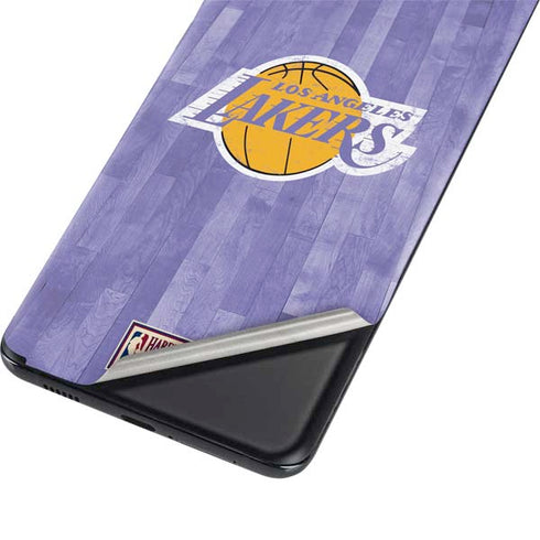 NBA Los Angeles Lakers Hardwood Classics Galaxy S21 5G Skin