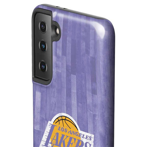 NBA Los Angeles Lakers Hardwood Classics Galaxy S21 FE Pro Case