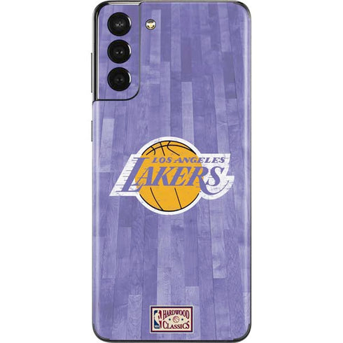 NBA Los Angeles Lakers Hardwood Classics Galaxy S21 Plus 5G Skin