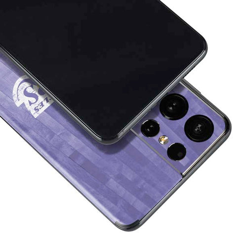 NBA Los Angeles Lakers Hardwood Classics Galaxy S21 Ultra 5G Skin