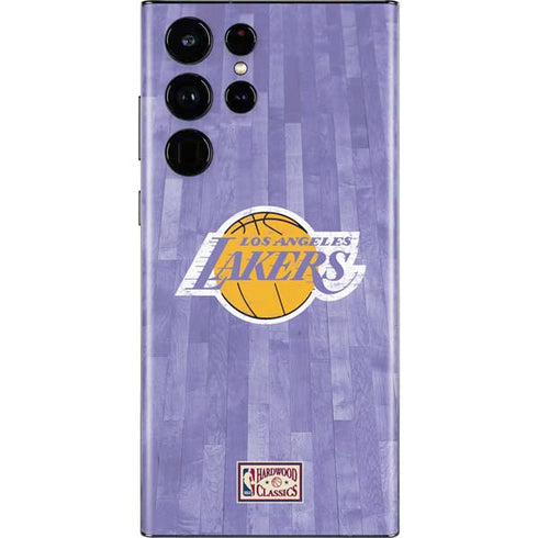 NBA Los Angeles Lakers Hardwood Classics Galaxy S22 Ultra Skin