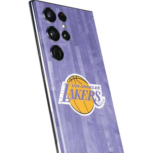NBA Los Angeles Lakers Hardwood Classics Galaxy S22 Ultra Skin