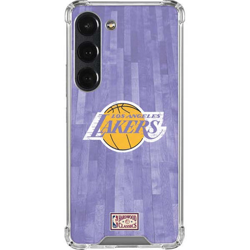 NBA Los Angeles Lakers Hardwood Classics Galaxy S23 Clear Case